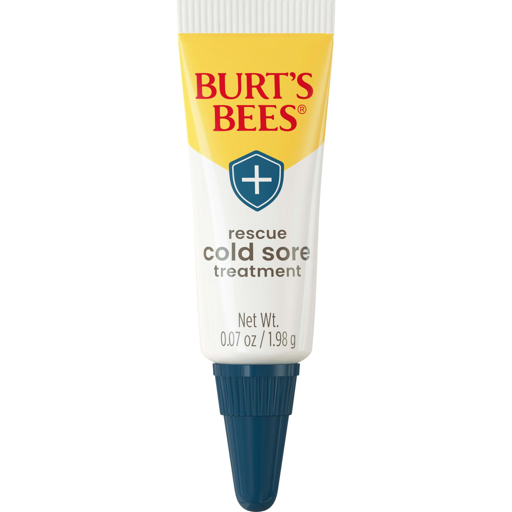 Burt's Bees Cold Sore Treatment with Rhubarb & Sage Complex | 0.07 oz | Natural Origin