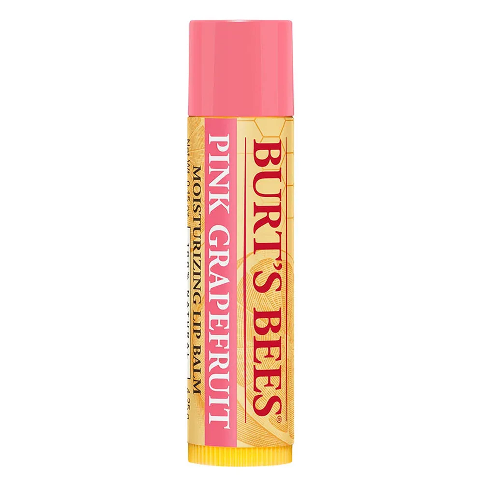 Burt's Bees Pink Grapefruit Lip Balm 0.15 oz – Pack of 8