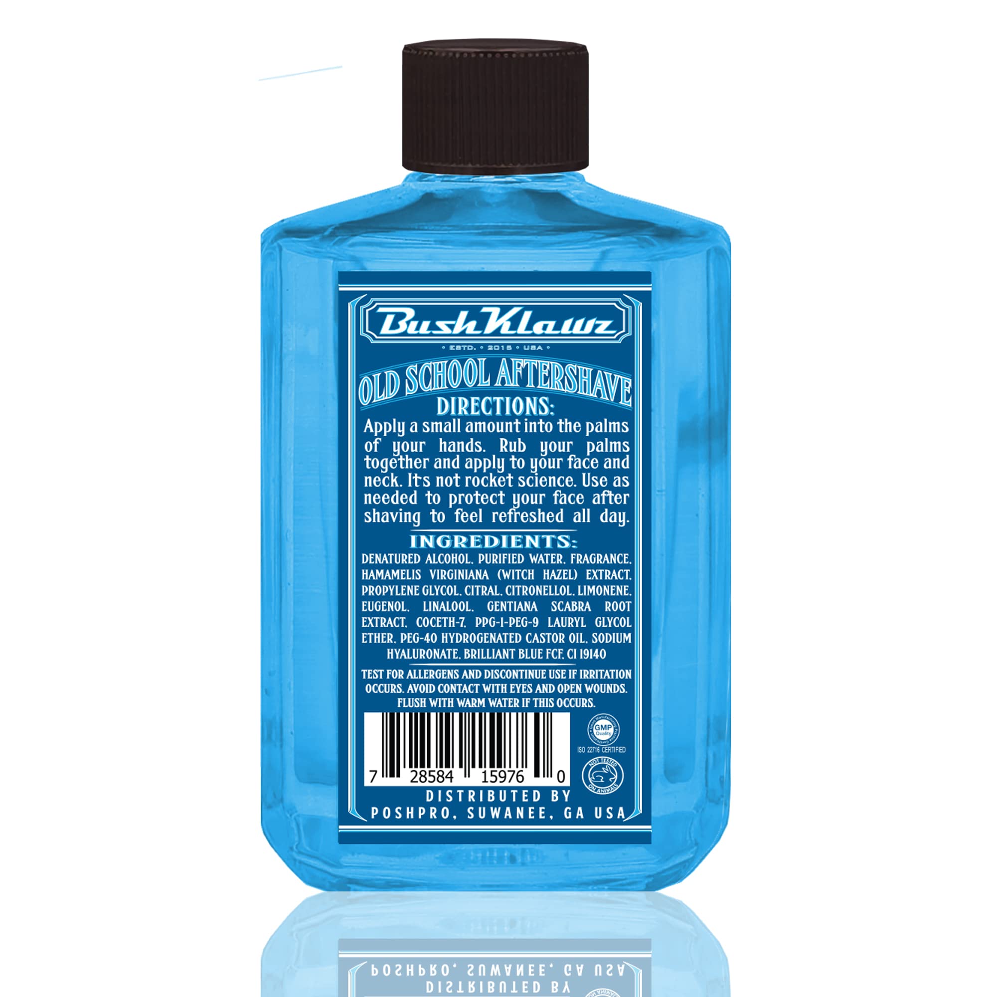 BushKlawz Pacific Prince After Shave Balm – Cooling, Soothing & Fast-Absorbing