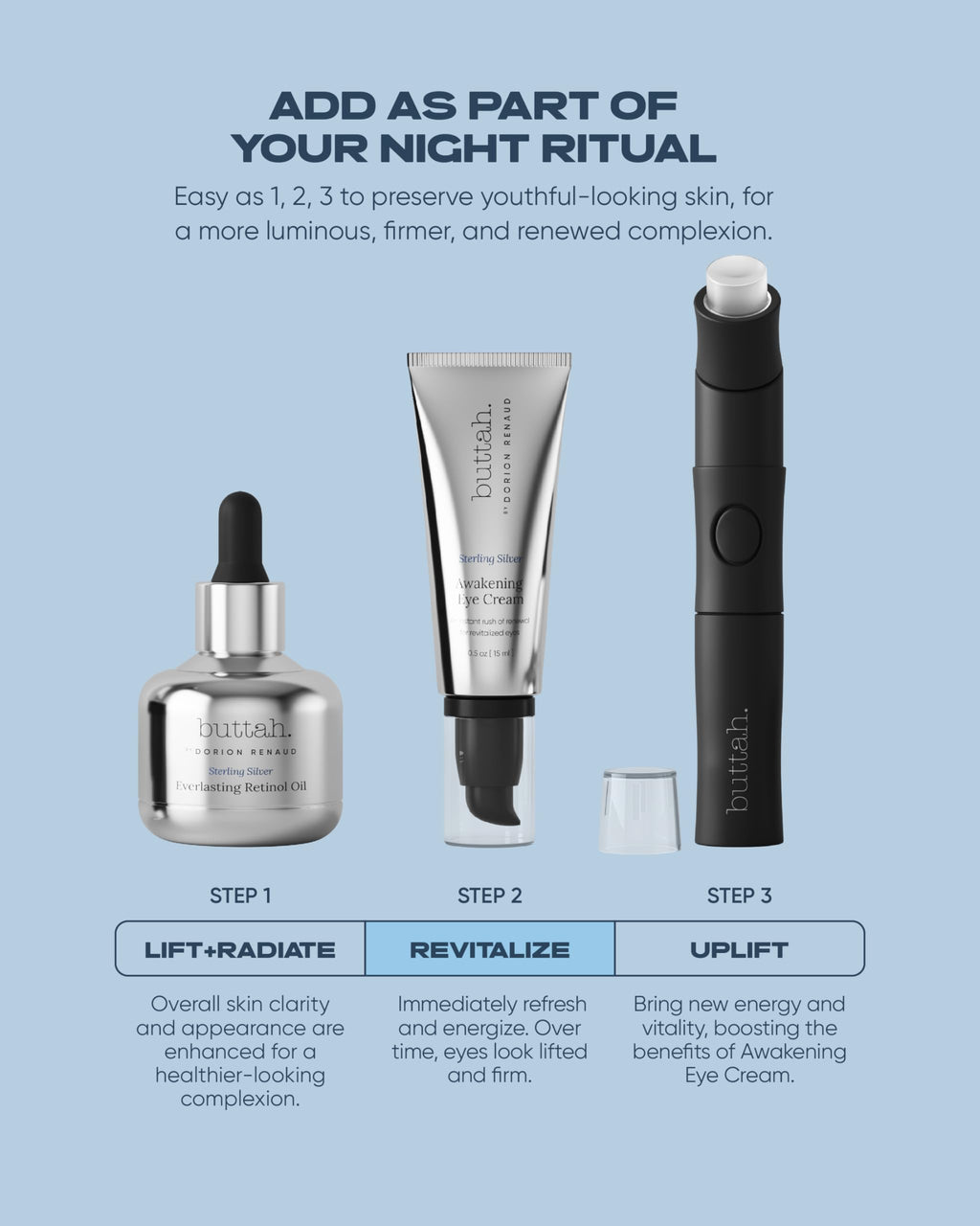 Buttah Skin Awakening Eye Cream – Dark Circles & Puffiness | Hydrating Under-Eye Care