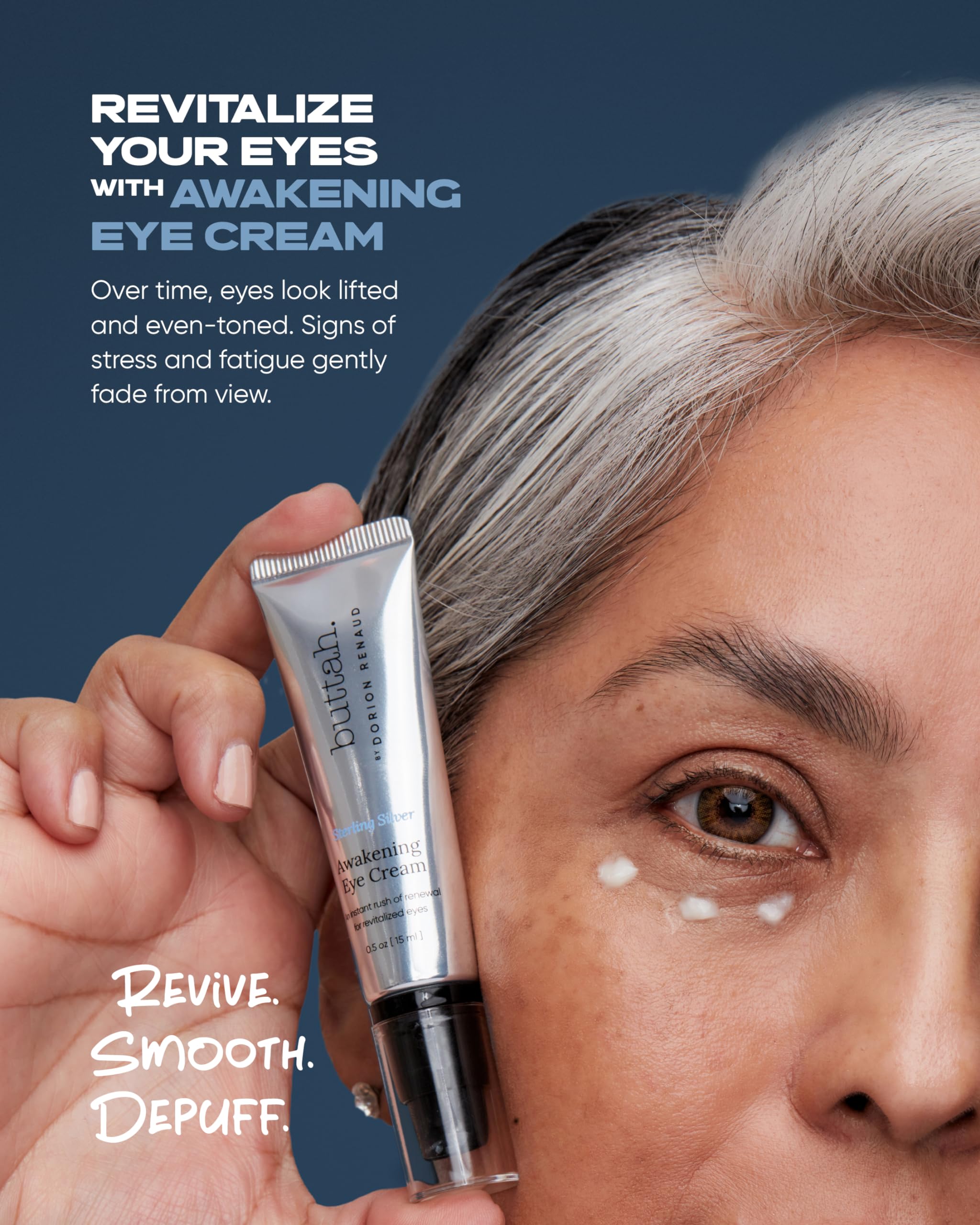 Buttah Skin Awakening Eye Cream – Dark Circles & Puffiness | Hydrating Under-Eye Care