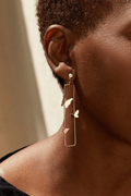 Louche Farafalle Butterfly Pendant Earrings