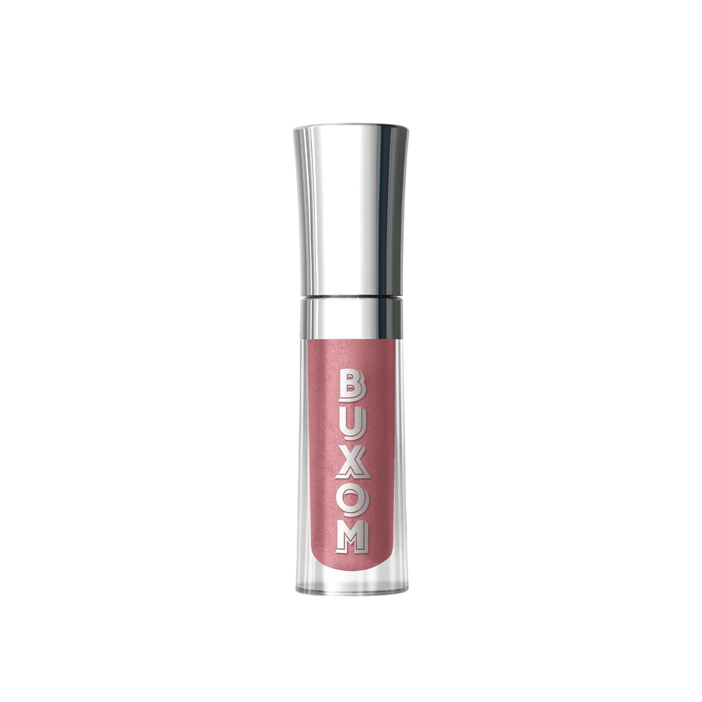 Buxom Full-On Tinted Lip Plumper Gloss – AB Dolly Mini True Mauve Shimmer, Peptide Moisture, Vegan