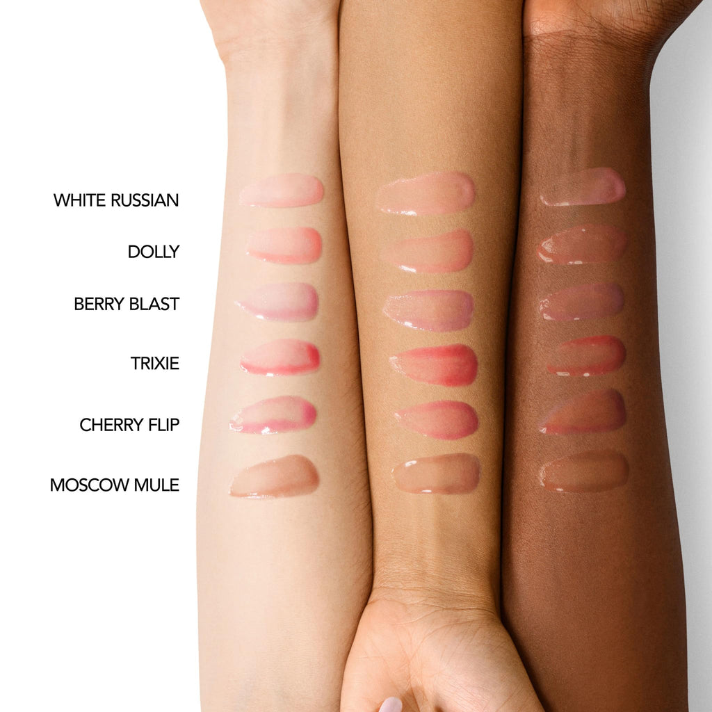 Buxom Full-On Glossy Lip Oil Berry Blast – Hydrating Lip Plump, Non-Sticky Shine