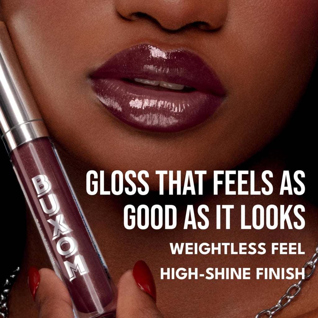 Buxom Full-On Tinted Lip Plumper Gloss – Rose Pink Shimmer, Peptides & Vitamin E