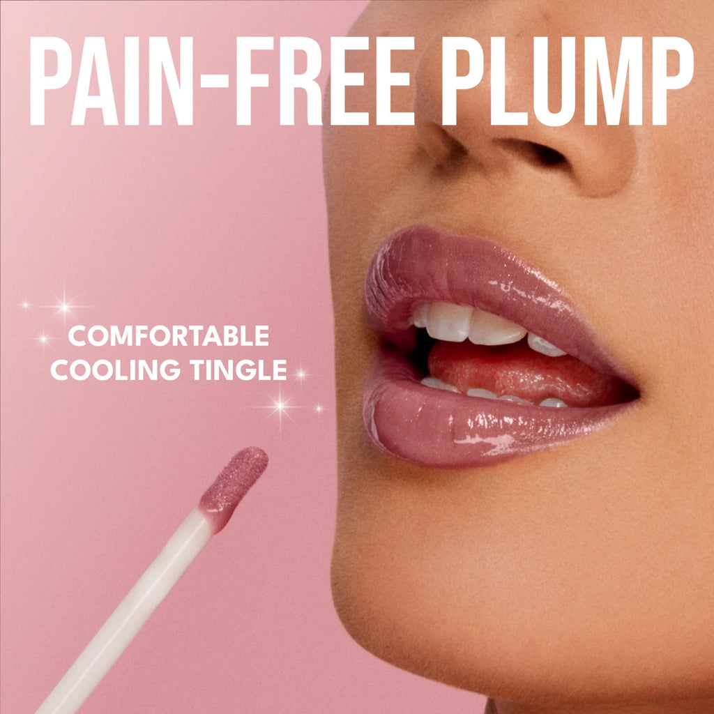 Buxom Full-On Tinted Lip Plumper Gloss – Rose Pink Shimmer, Peptides & Vitamin E