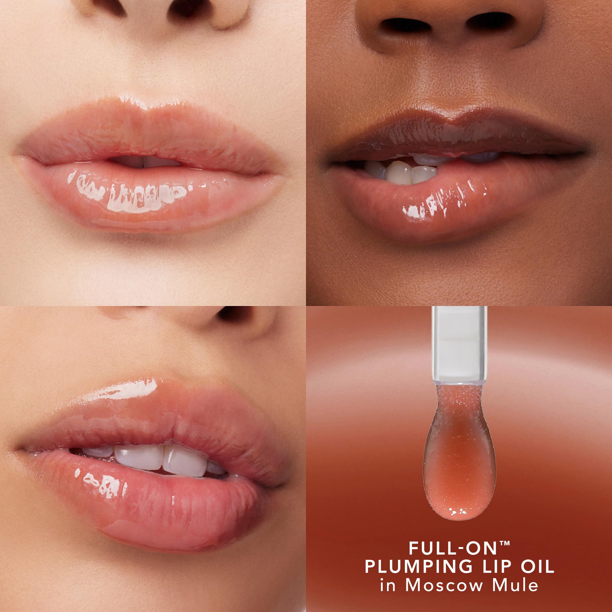 Buxom Full-On Glossy Lip Oil Moscow Mule | Hydration, Shine & Subtle Plump