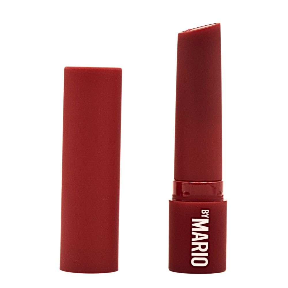 BY MARIO MoistureGlow Plumping Lip Serum – Pomegranate Glow (Sheer Berry) | Hydrating Lip Shine
