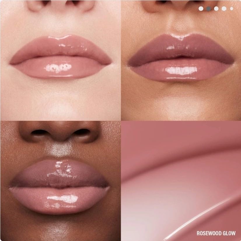 BY MARIO Rosewood Glow Lip Kit – Mini MoistureGlow & Ultra Suede Pencil in Rich Mauve (Travel Size)