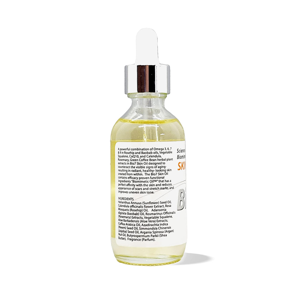 By Natures Bio7 Skin Oil — Biomimetic Oil for Radiant, Even Skin (2 fl oz / 59 ml)