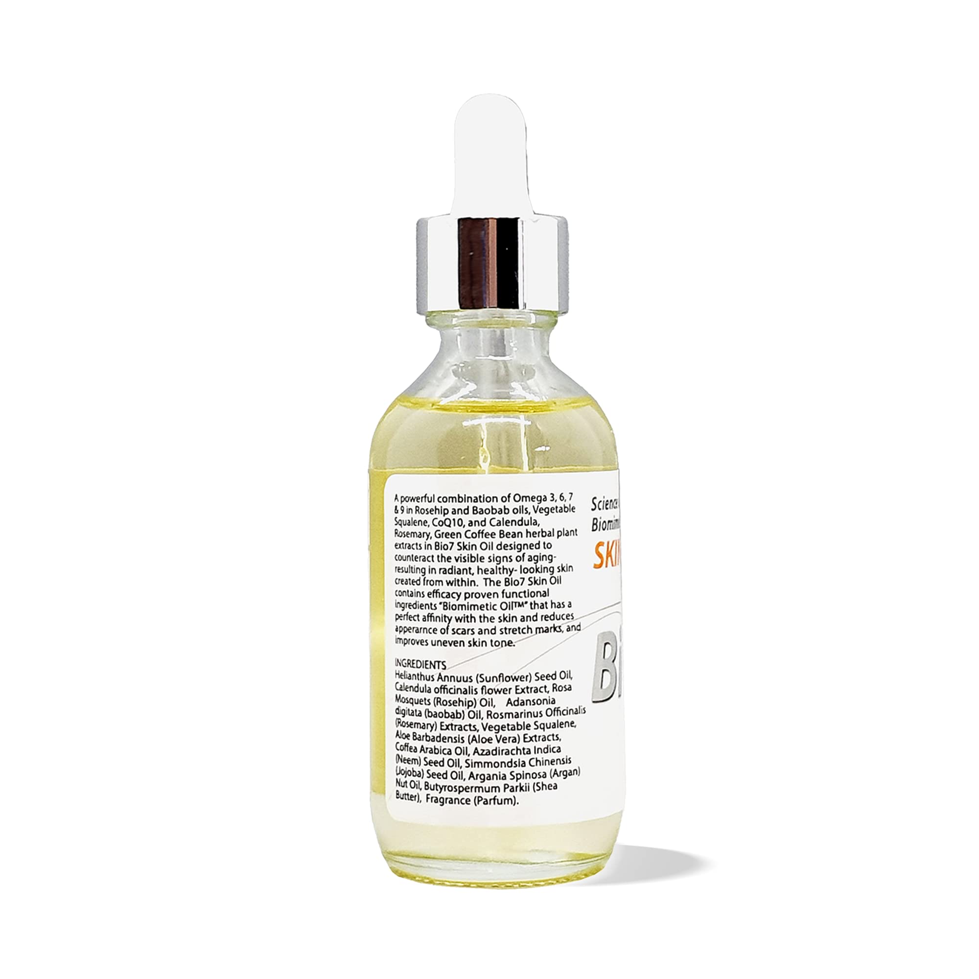 By Natures Bio7 Skin Oil — Biomimetic Oil for Radiant, Even Skin (2 fl oz / 59 ml)