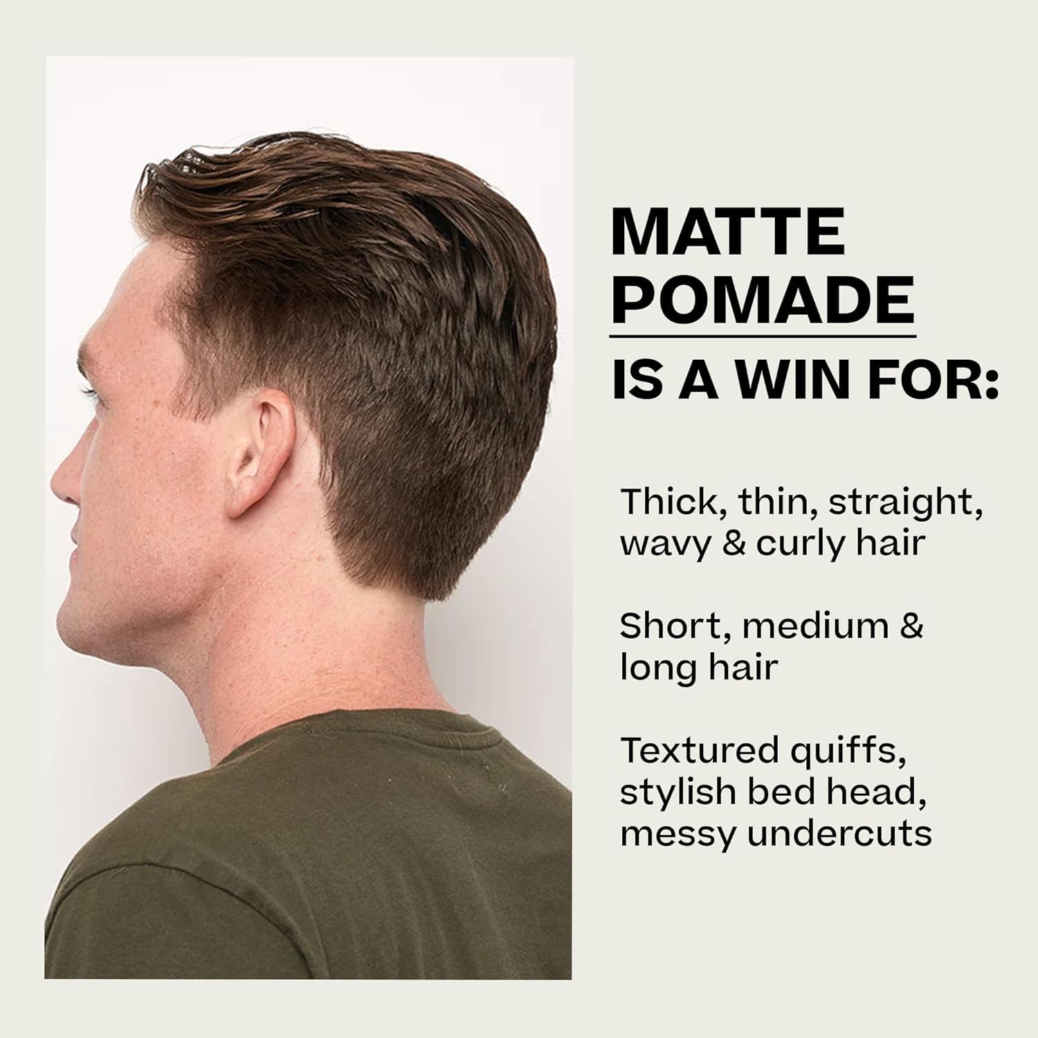 BYRD Hairdo Matte Pomade 2-Pack – Medium Hold & Matte Finish + Salty Coconut Car Air Freshener (3.35 oz Each)