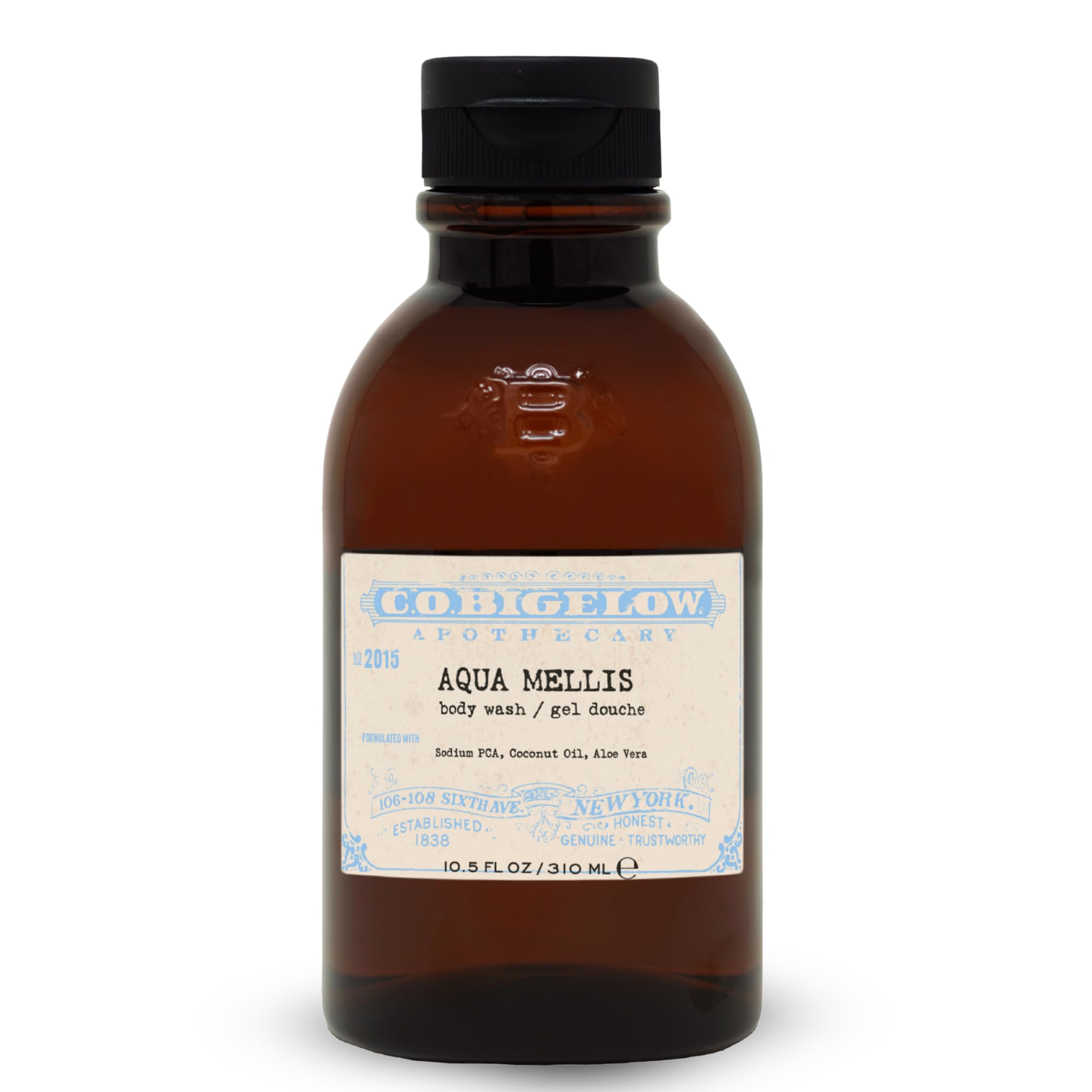 C.O. Bigelow Aqua Mellis Body Wash – Moisturizing Coconut & Aloe, 10.5 Fl Oz