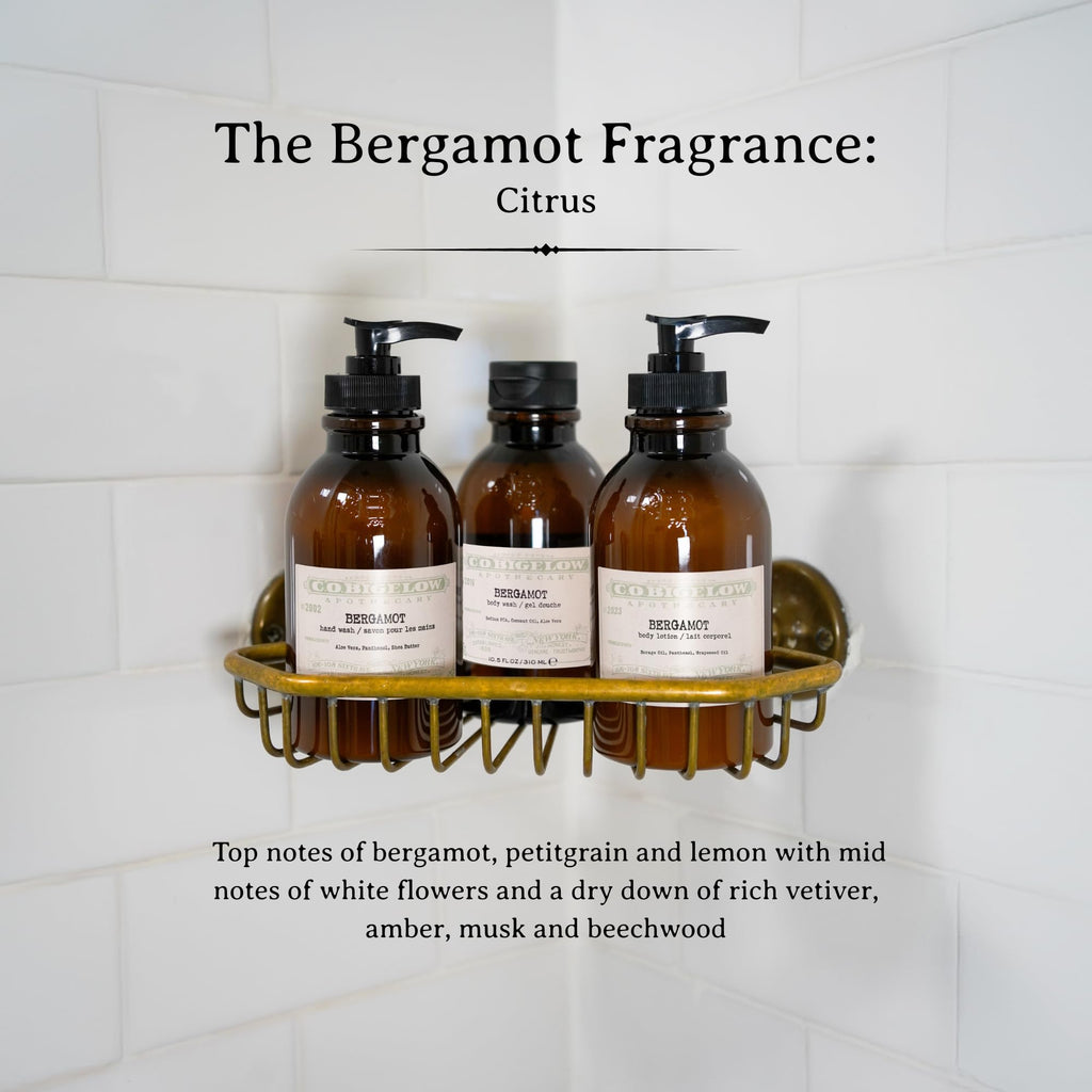 C.O. Bigelow Bergamot Hand Wash – Moisturizing Liquid Soap with Shea Butter & Aloe, 10.5 Fl Oz