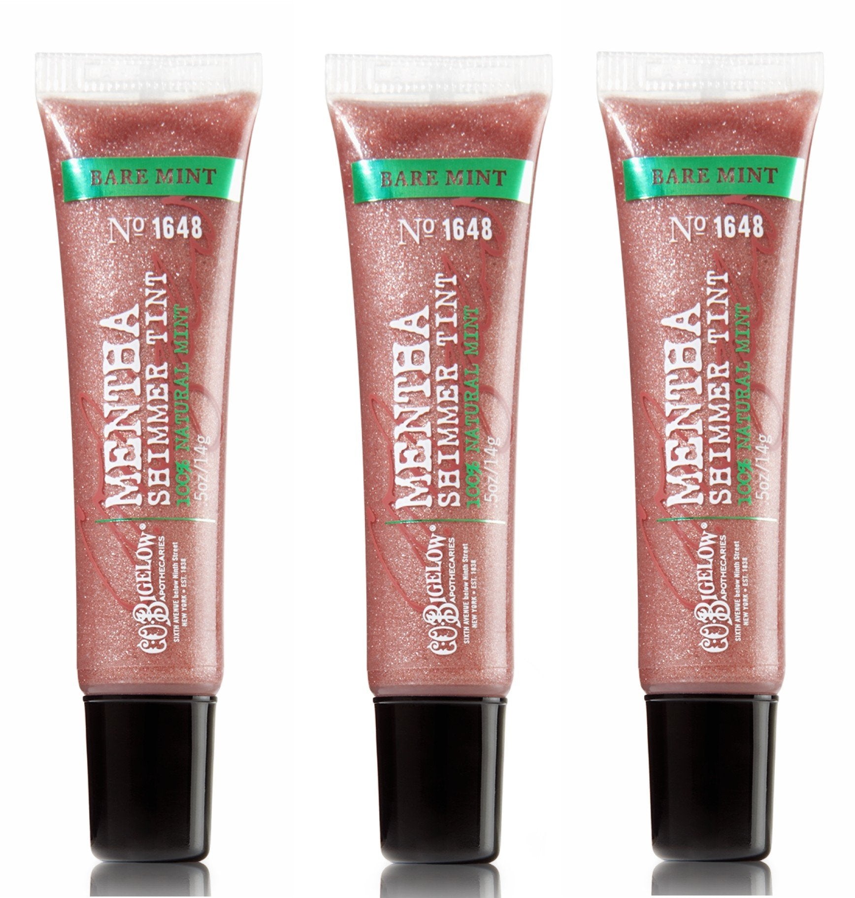 C.O. Bigelow Mentha Shimmer Tint Bare Mint – 3 Pack #1648