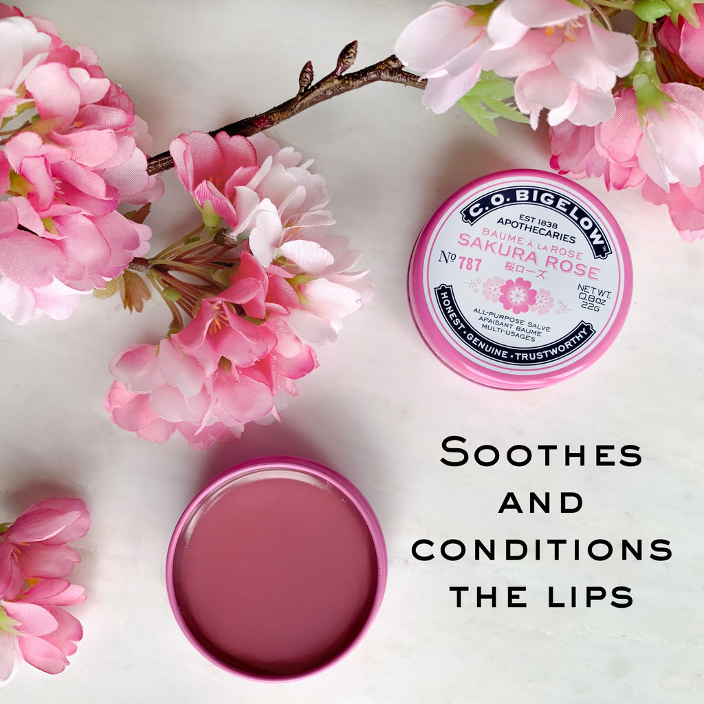 C.O. Bigelow Sakura Rose Salve Tins — 3-Pack Lip & Skin Salve