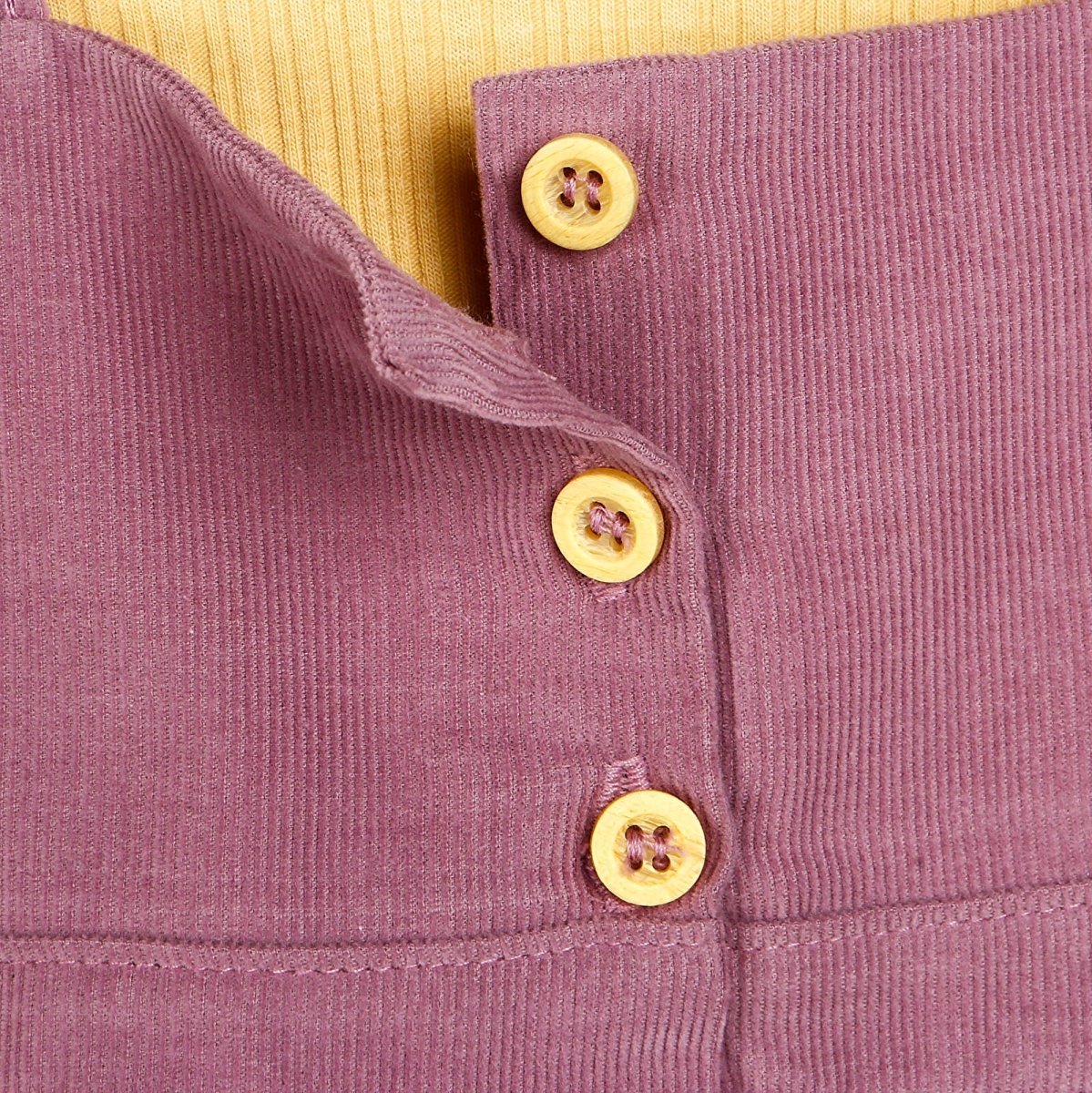 Cassiope Salopette Skirt & Sweatshirt - Damson