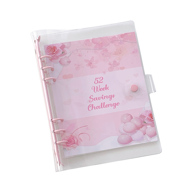 52-week Savings Challenge Card Binder A5