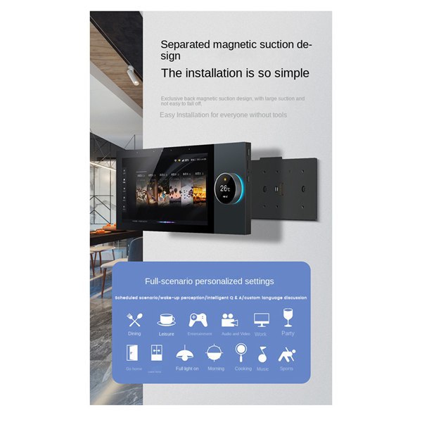 Graffiti Smart Central Control Home Panel