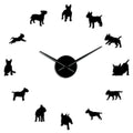 Modern 3D DIY Large Wall Clock - Luxury Acrylic Mirror Quartz Silent Home Decor for Living Room & Bedroom
