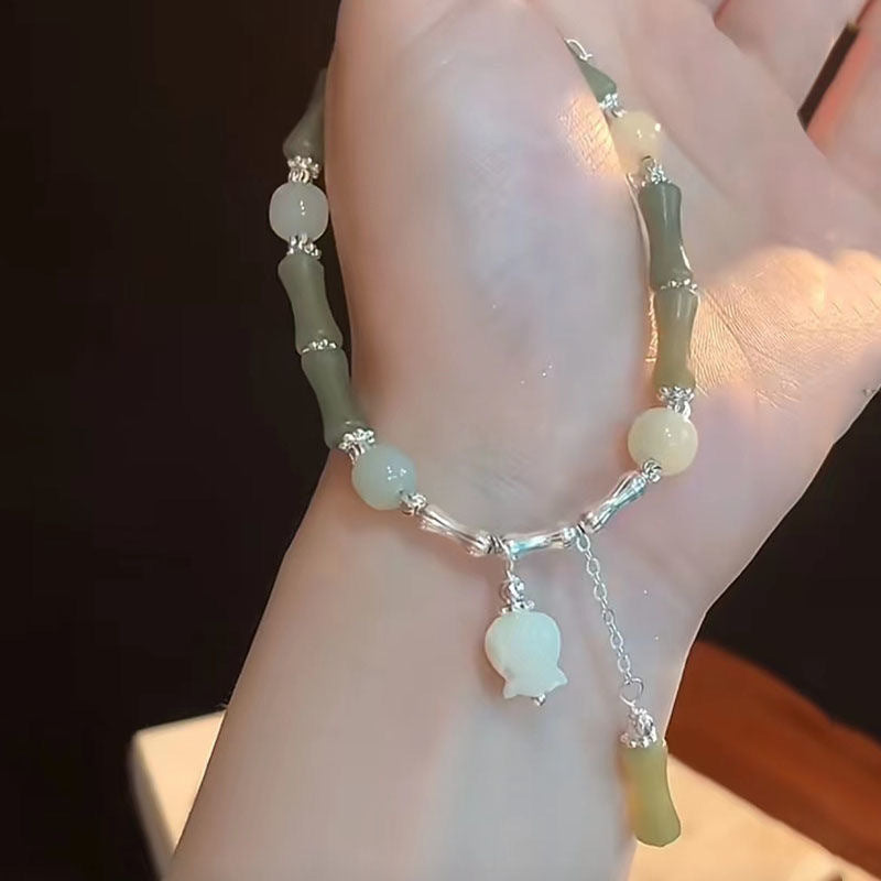 Bamboo Lily Bracelet Ins Special-interest Design