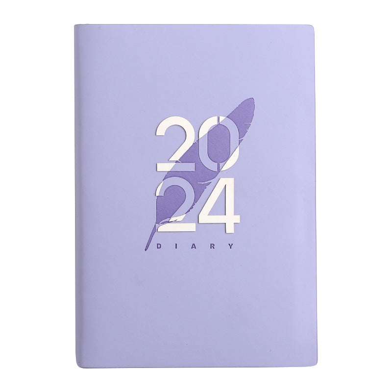 English Schedule Book 365 Days Daily Planner