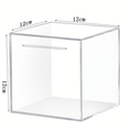 Coin Bank Only-in-no-out Savings Transparent
