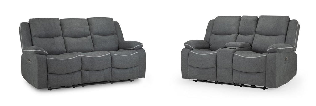 Harald  Electric Recliner Sofa Set: Luxurious 3+2 Seater for Ultimate Comfort