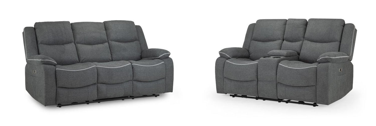 Harald  Electric Recliner Sofa Set: Luxurious 3+2 Seater for Ultimate Comfort