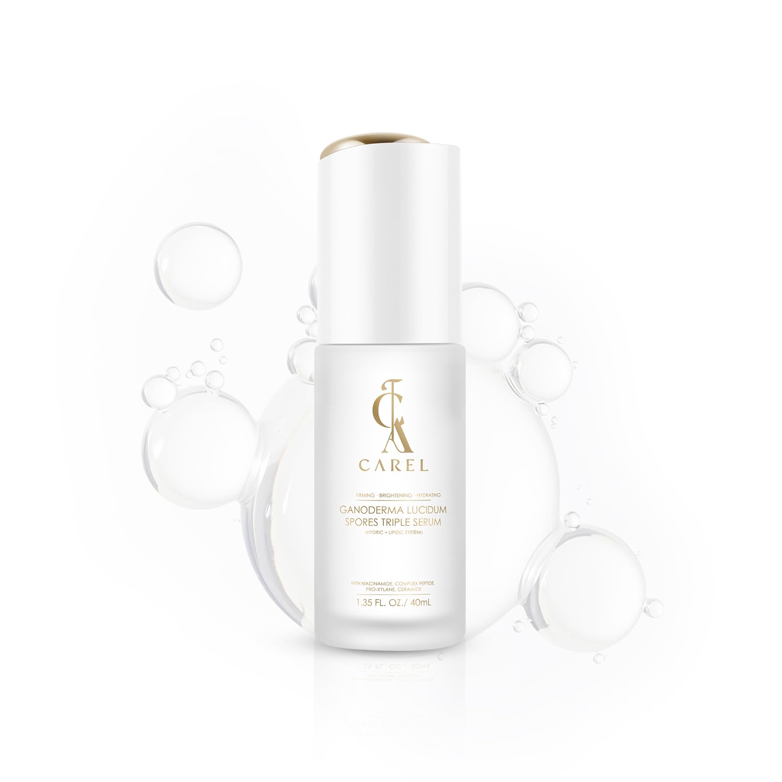 CA CAREL Face Serum – Collagen, Peptides & Niacinamide for Hydration, Brightening & Firming