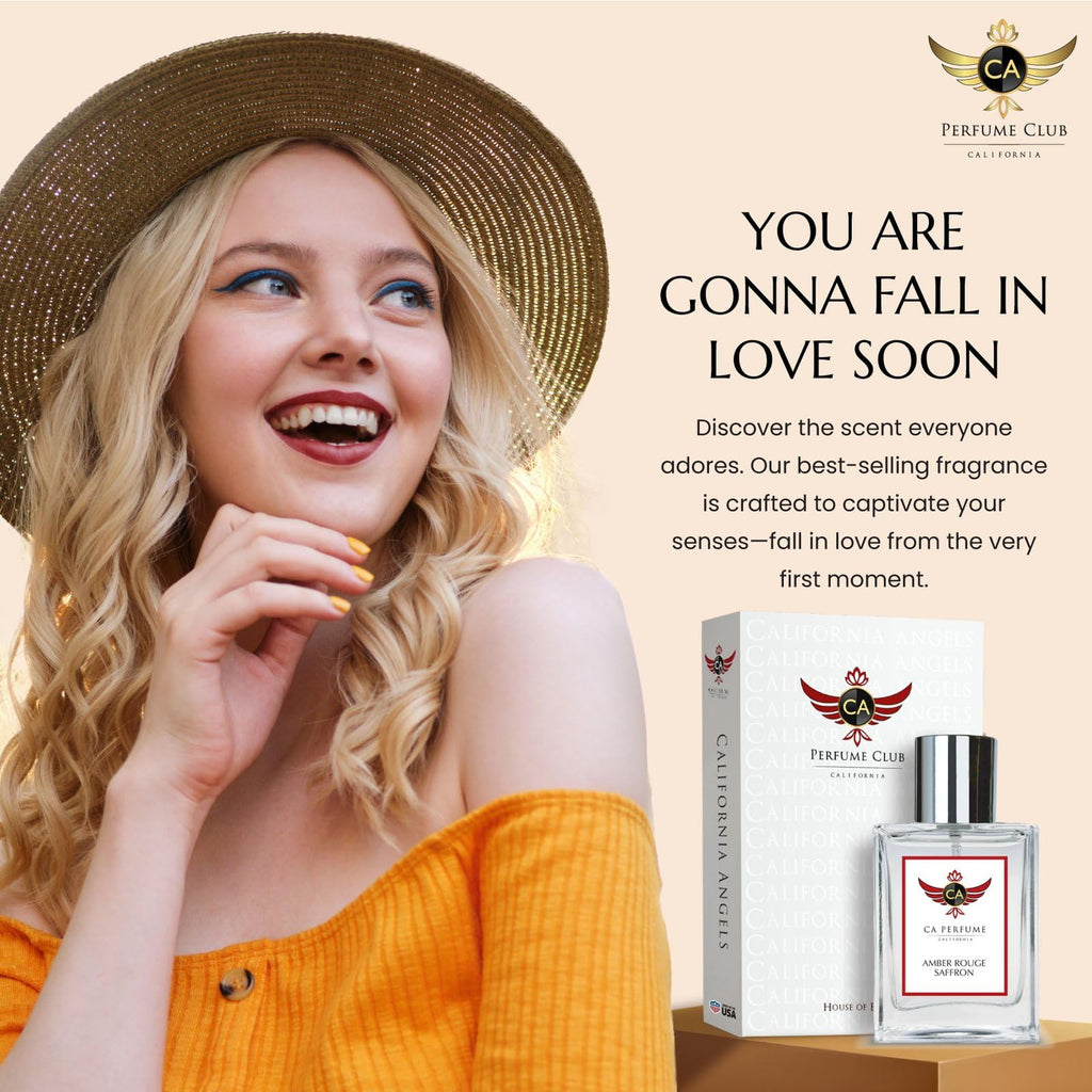CA Perfume Impression of Amber Rouge Saffron – Unisex Long-Lasting EDP 50ml