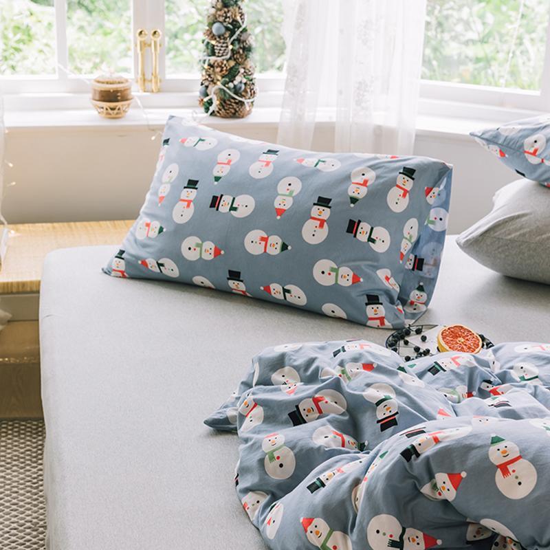 CA514 Cotton Duvet Cover + Bed Sheet + 2 Pillowcases, King, More Patterns Available