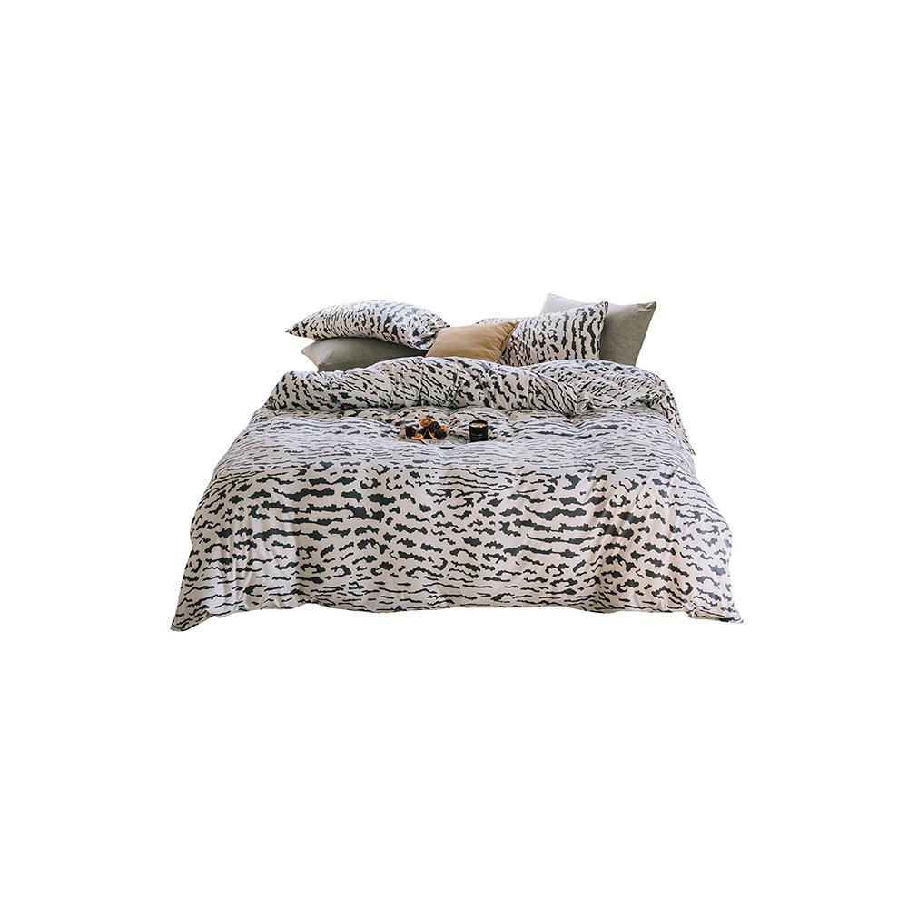 CA514 Cotton Duvet Cover + Bed Sheet + 2 Pillowcases, King, More Patterns Available