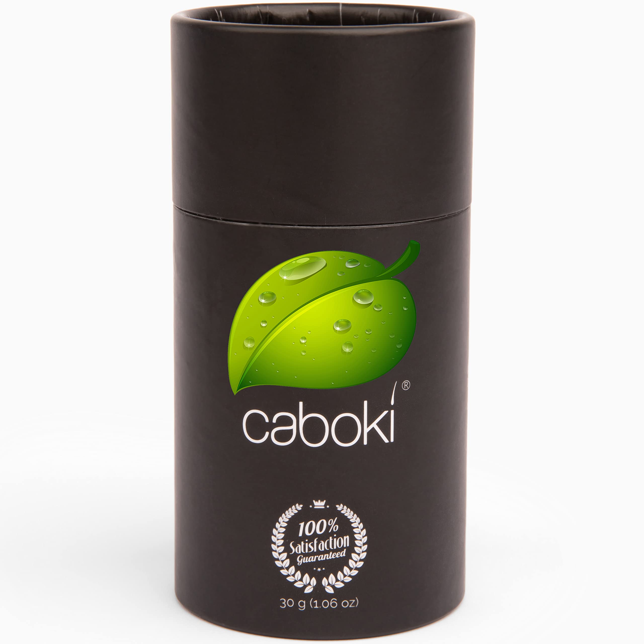 Caboki Hair Loss Concealer – All-Natural Hair Fibers for Fuller-Looking Hair (30g, Black) – 90-Day Supply