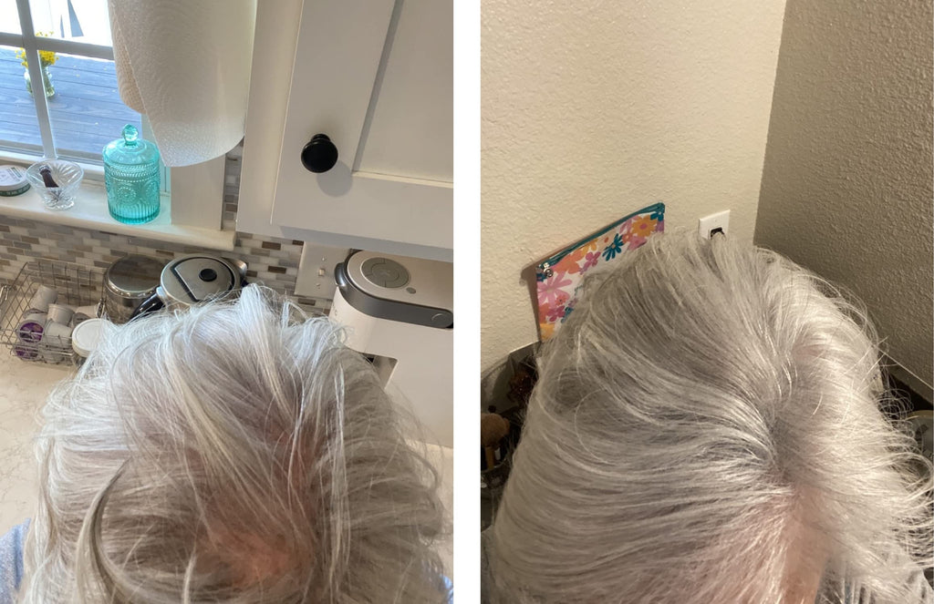 Caboki Hair Loss Concealer — All-Natural Fibers for Instant Fuller Hair (30g, 90-Day Supply) Silver/White