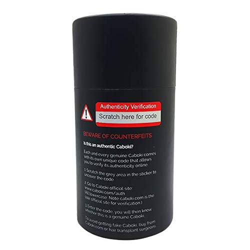 Caboki Hair Loss Concealer – All-Natural Fibers for Fuller-Looking Hair (30g, Golden Blonde)