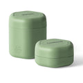 Cadence Travel Containers - 2 Piece Haircare Set | Magnetic TSA-Approved Capsules (Eucalyptus)
