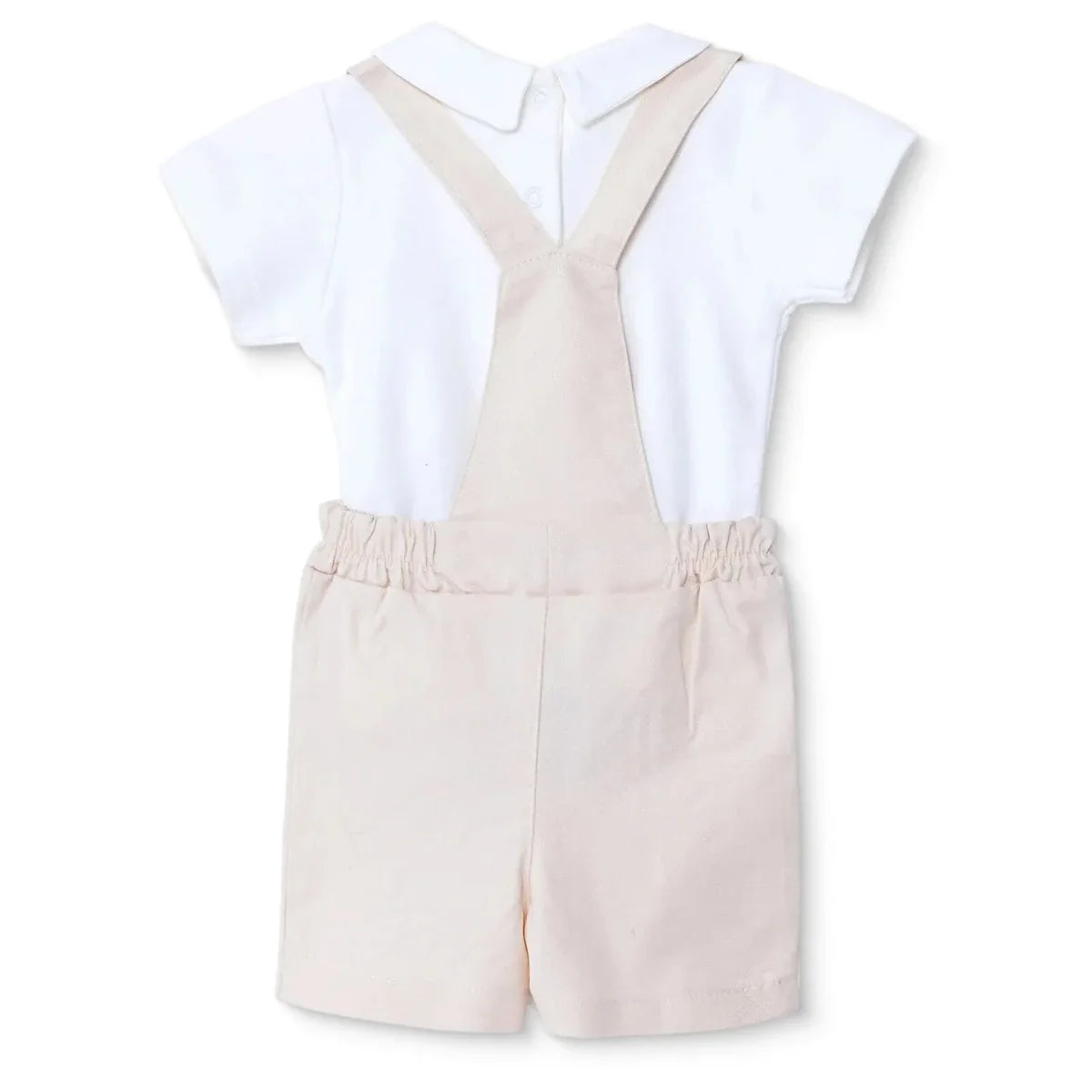 Bebetto Dungaree Baby Shorts & Short Sleeve T-Shirt Set (1-3 to 12 Months)