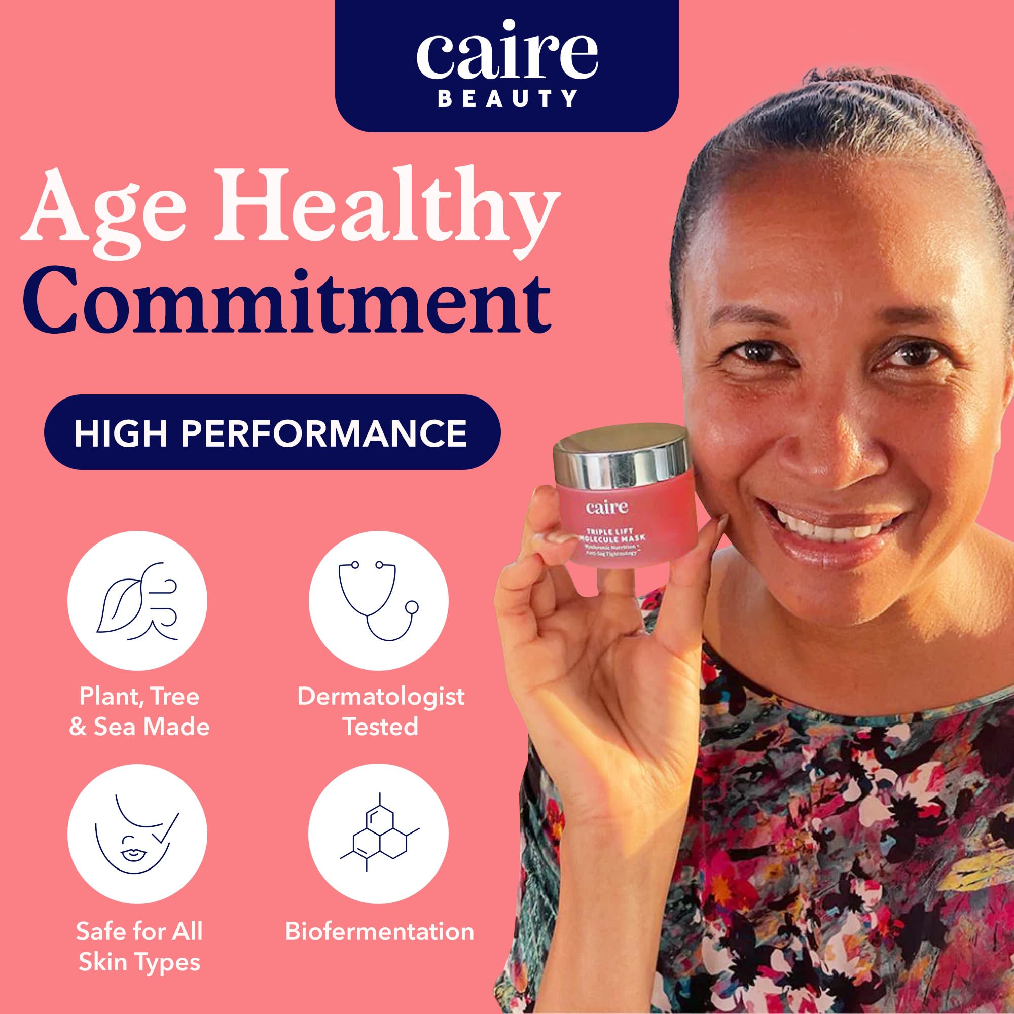 Caire Beauty Hyaluronic Acid Gel Mask — Anti-Aging Face Lift, 15ml