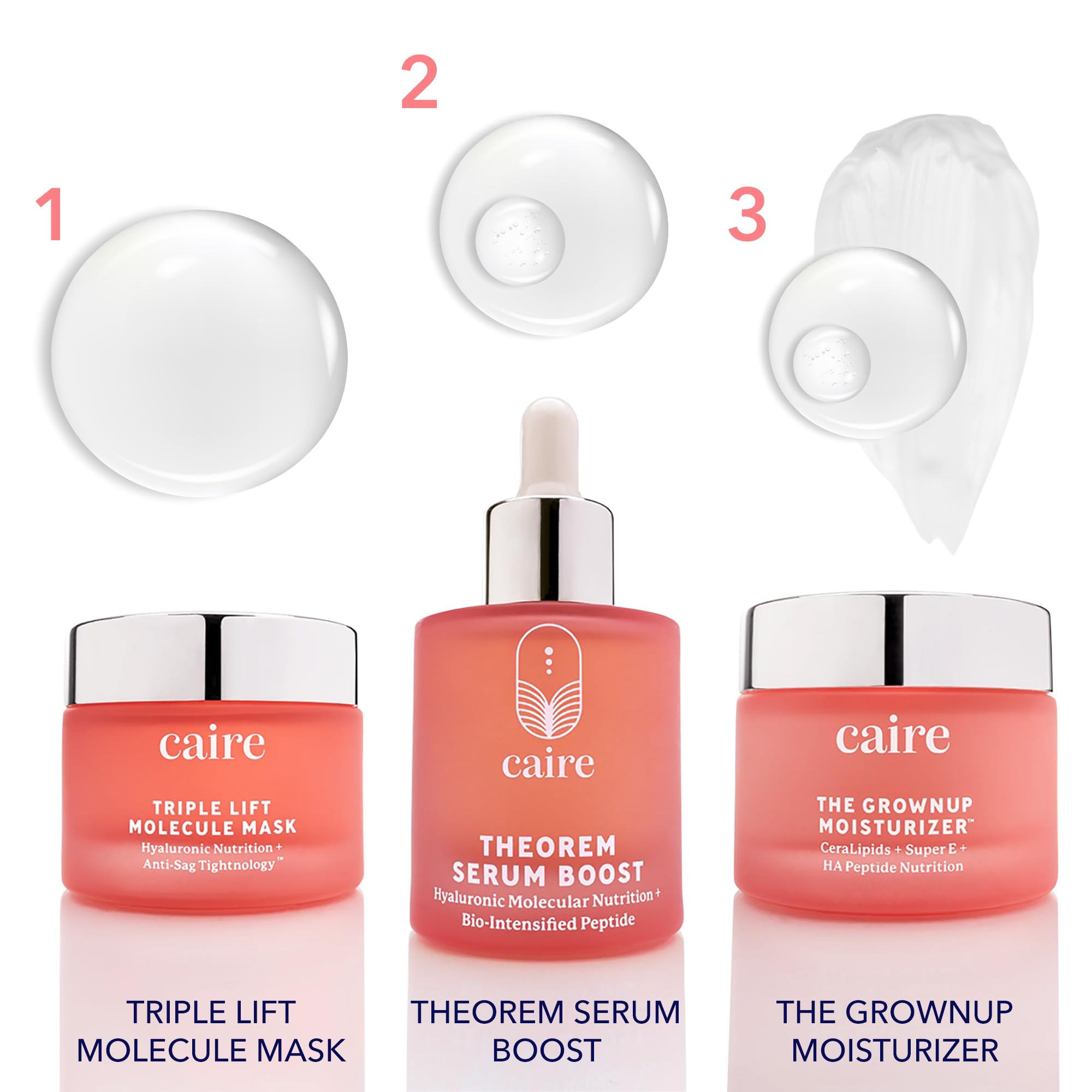 Caire Beauty Hyaluronic Acid Gel Mask — Anti-Aging Face Lift, 15ml