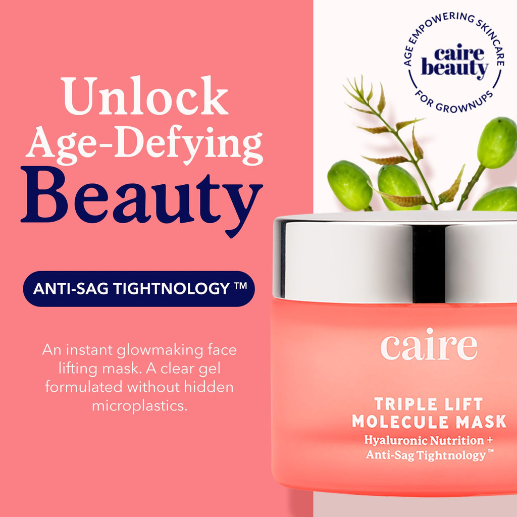 Caire Beauty Hyaluronic Acid Gel Mask — Anti-Aging Face Lift, 15ml