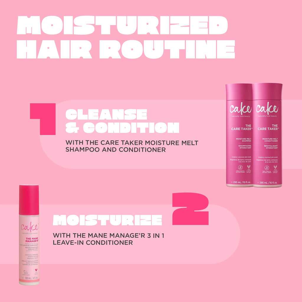 Cake Beauty The Care Taker 3-in-1 Leave-In Conditioner for Dry/Normal Hair
