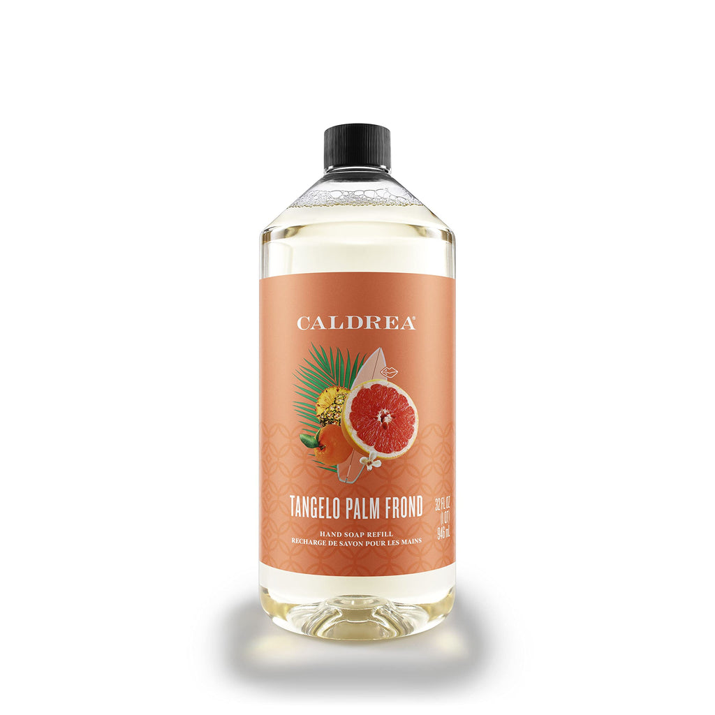 Caldrea Tangelo Palm Frond Hand Soap Refill – Aloe Vera, Olive Oil & Essential Oils, 32 oz
