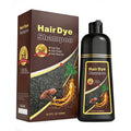 Callmynm Hair Dye Shampoo 3-in-1 for Gray Coverage – 500ml Dark Red Wine, All Hair Types
