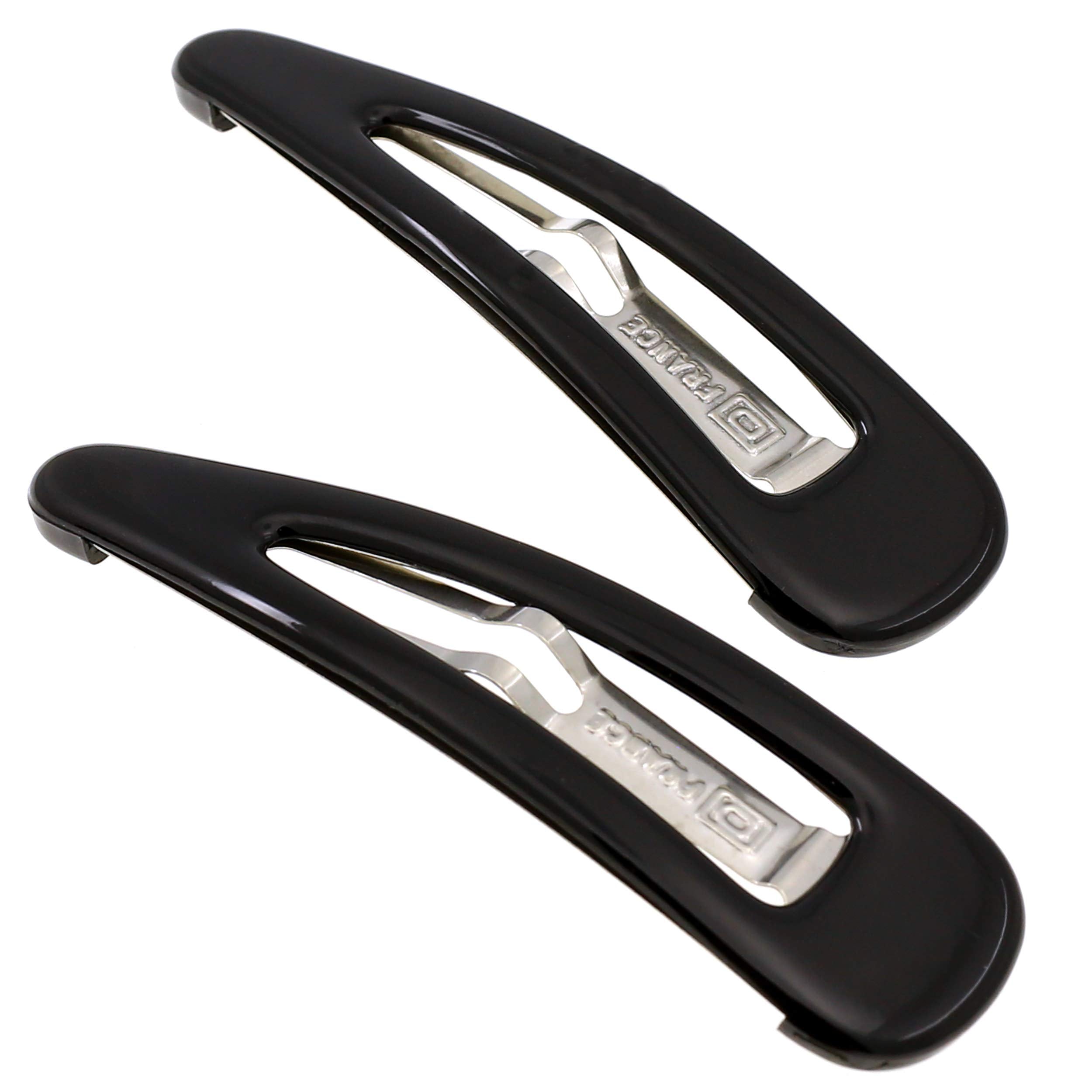 Camila Paris AD90/2 French Hair Barrettes – Strong Hold, No Slip, Made in France