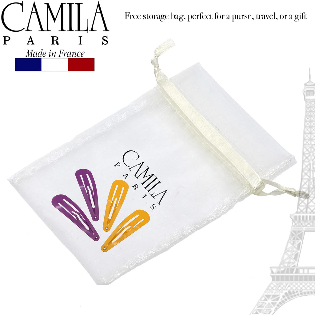 Camila Paris CP1330A French Hair Barrette Clips – Strong Hold, Made in France