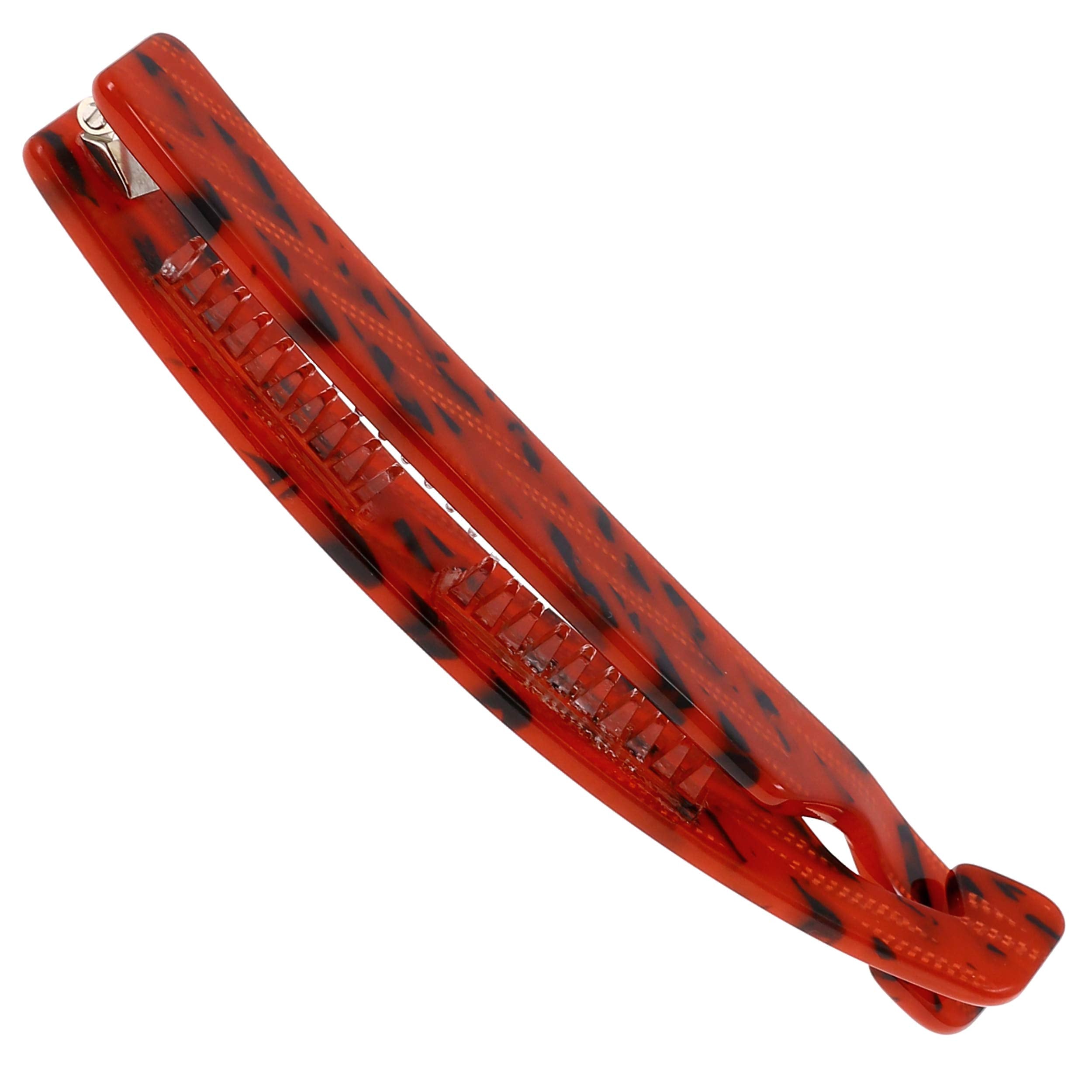 Camila Paris CP2510 4-Inch Banana Clip – Handmade Victory Red Hair Accessory