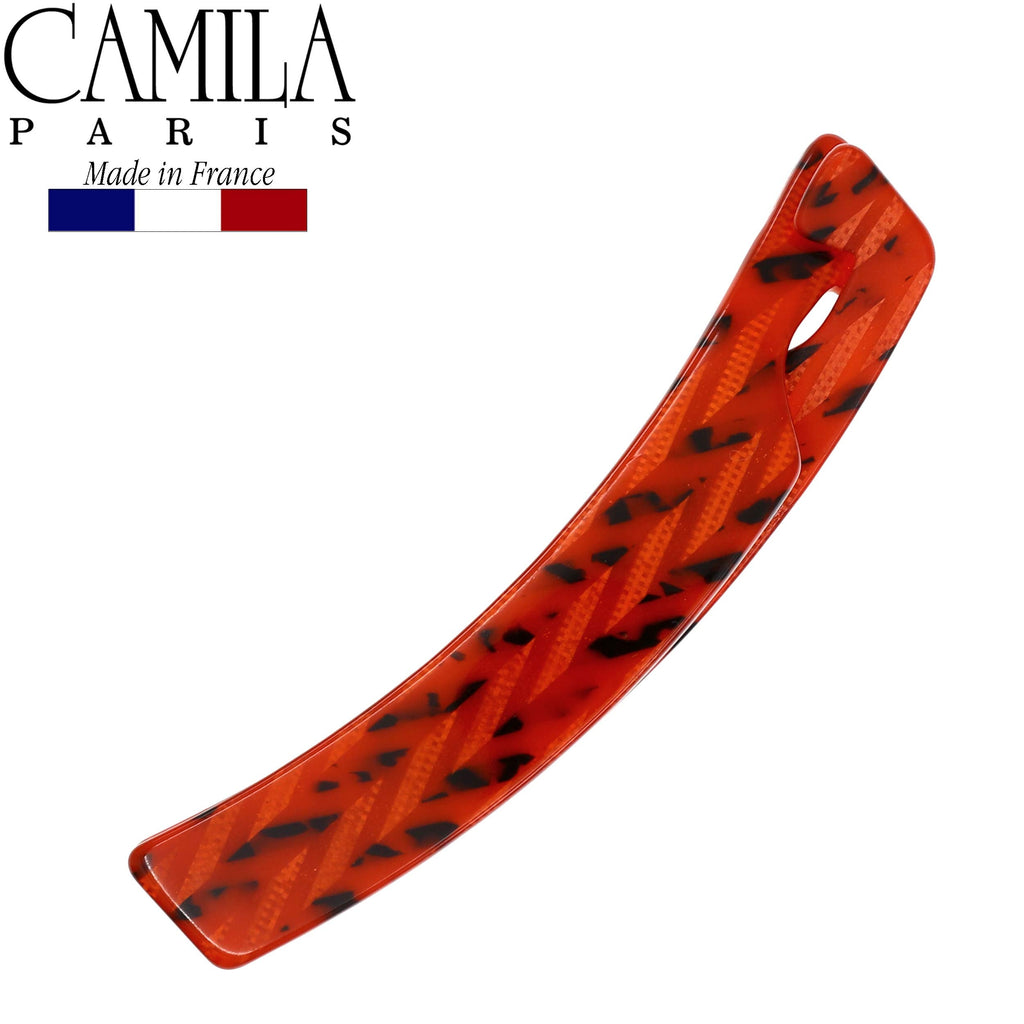 Camila Paris CP2510 4-Inch Banana Clip – Handmade Victory Red Hair Accessory