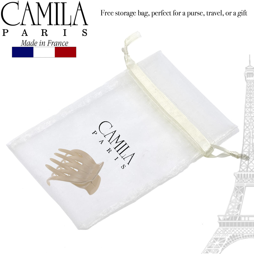 Camila Paris CP3539 French Hair Clip – 2.5-Inch No-Slip, Made in France
