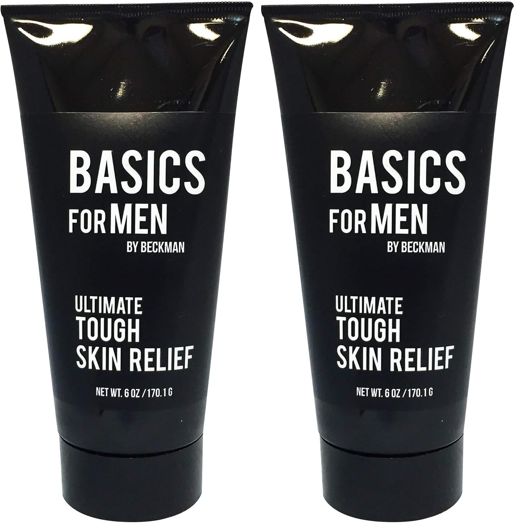 Camille Beckman Original Basics for Men – Ultimate Tough Skin Relief (6 oz, Pack of 2)